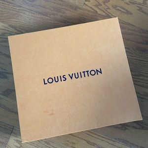 Authentic Louis Vuitton Box and Dust Bag with Envelope